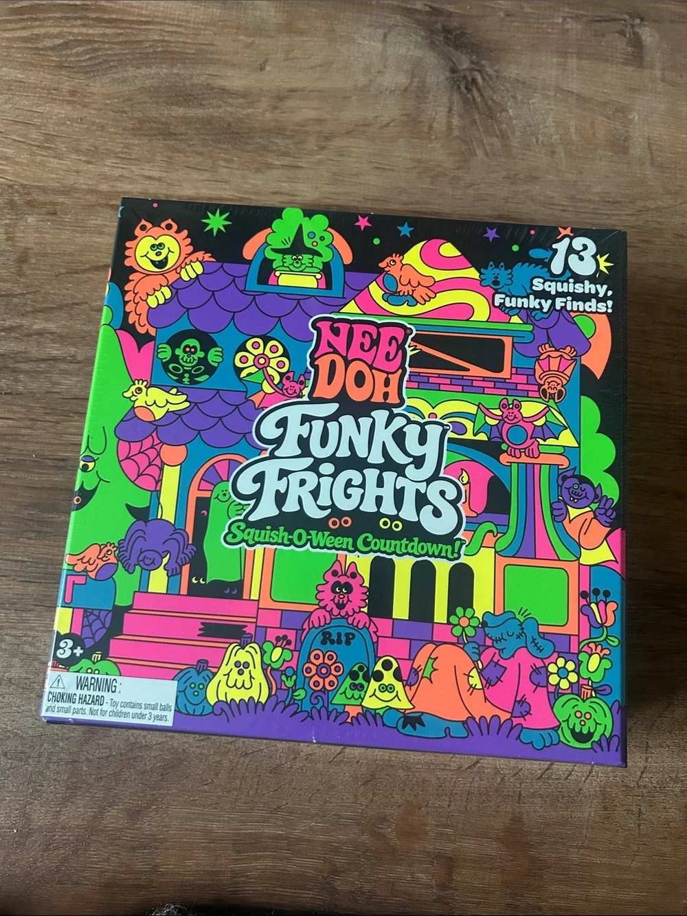 Needoh Funky Frights Squish-O-Ween Countdown